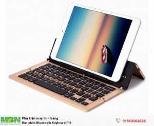 Bàn phím Bluettooth Keyboard F18 pin sạc