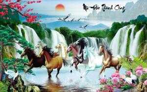 Gach tranh MA DAO THANH CONG