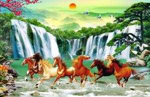 Gach tranh MA DAO THANH CONG