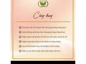 Bột Trắng răng thảo mộc TWHTE