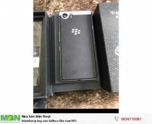 Blackberry key one fullbox like new 98%