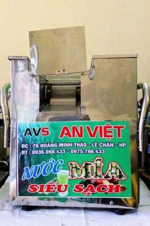 Máy ép mía siêu sạch mini F1-750 An Việt Hải Phòng