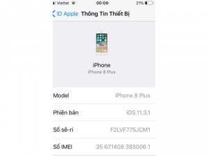 iPhone 8plus vàng hồng ,64 gb, mới nguyên như bung hộp