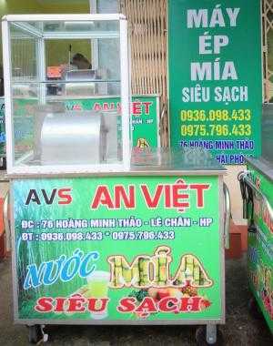 Máy ép mía siêu sạch F3-750 An Việt Hải Phòng
