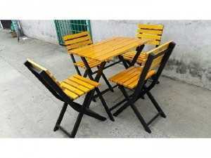 Bàn ghế xếp quán nhậu thanh lý giá rẻ