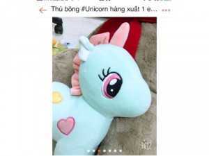 Bé unicorn mềm mại đến bất ngờ