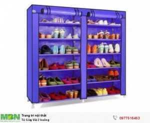 Tủ Giày Vải 2 buồng