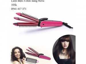 Lược Điện 3 Chức Năng Nova