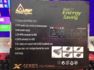 Nguồn VSP ATX-400W Vision chính hãng Tặng dây nguồn