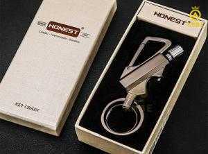 Bật lửa diêm xăng kiêm móc khóa Honest BCK2