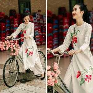 Áo dài đẹp sài gòn