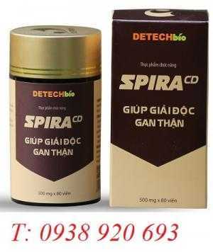 Spira CD Giúp tăng cường chức năng giải độc gan thận