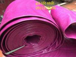 Ống bạt tải nước tải cát - ống bạt cốt dù - ống bạt xanh