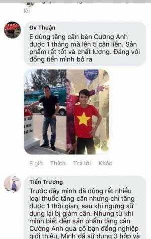 Trà tăng giảm cân Cường Anh