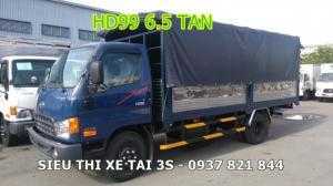 Bán xe Hyundai HD99 tải 6,5 tấn - Trả góp 80% - TẶNG MÁY LẠNH VÀ ĐỊNH VỊ