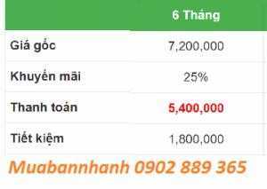 Báo giá Mua bán Nhanh Gói VIP 3 - 6 tháng Tặng 6 tháng