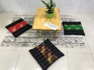 Nệm ngồi bệt Gấm , nệm ngồi, đệm lót ngồi, đệm ngồi trà đạo. Mới 100%.