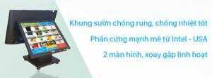 Máy Tính Tiền 2 Màn Hình - GTM1501/3455 Dual POS (NS)