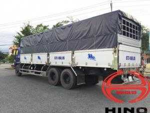 Giá xe tải hino thùng mui bạt 15 tấn
