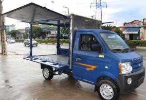 Mua trả góp Xe tải Dongben 770kg thùng cánh dơi giá bao nhiêu