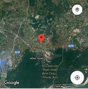 Bán Đất mặt tiền QL55 .Công chứng sang sổ trong 15 ngày