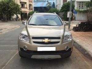 Bán xe captiva 2009 LT, máy xăng , màu vàng cát, xe siêu đẹp