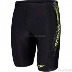 Quần Bơi Nam Lửng Speedo SportLogo - Đen Xanh