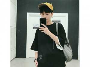 Áo tay lỡ phối ngầu