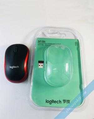 Chuột Logitech không dây M186