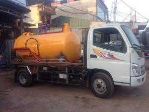 Xe hút chất thải thaco 4 khối