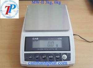 Cân tiểu ly điện tử MW-II 3kg Cas Hàn Quốc