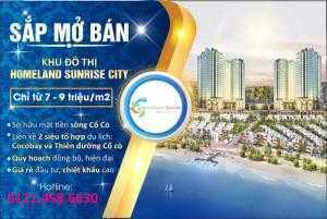 Sắp mở bán dự án Homeland Sunrise city
