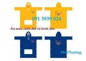 Áo mưa cánh dơi in logo theo yêu cầu