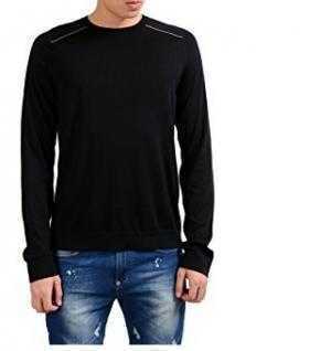 Áo thun dài tay nam Balenciaga Mens Wool Silk Cashmere Crewneck Sweater