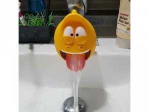 Vòi nước rửa tay sâu larva cho bé