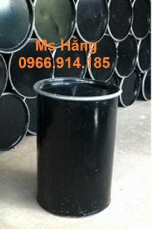 Thùng phuy sắt nắp kiềng,thùng phuy sắt cũ có đai
