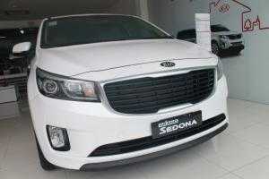 ( KIA Bà Rịa Vũng Tàu) Bán xe Kia Sedona 3.3 GAT, màu trắng, 2018, hỗ trợ đầy đủ ngân hàng, bảo hiểm