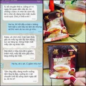 Cafe Giảm Cân Lishou Slimming Coffee BAIAN chính hãng thái lan