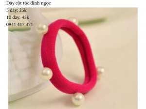 Dây Cột Tóc Đính Ngọc