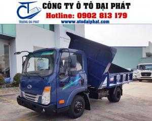 Bán xe ben tera 250, xe ben teraco 2 tấn đỗ dọc và đổ ngang