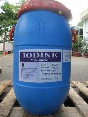 IODINE, I2 giá Mềm mại