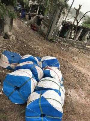 Ống bạt cốt dù màu xanh