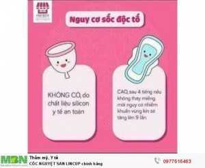 Cốc Nguyệt San Lincup CHÍNH HÃNG