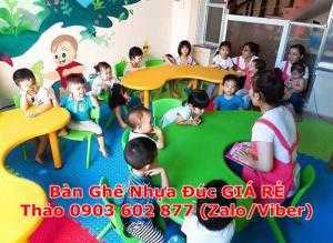 Cung cấp bàn ghế mầm non, bàn ghế trẻ em giá rẻ