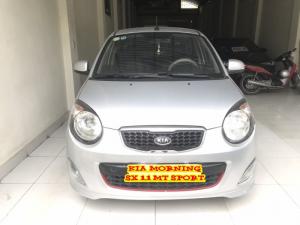 Cần bán Kia Morning SX 1.1 MT Sport 2011, màu bạc, giá 220tr