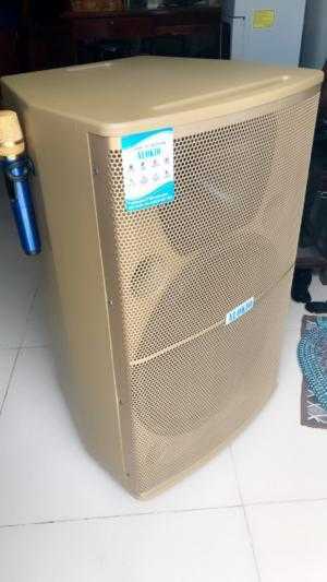 Loa Kéo Alokio Gd18 5 Tấc Gỗ + Micro Sạc