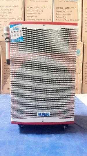 Loa Kéo Alokio T15 4 Tấc Gỗ