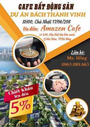 Chính chủ cần bán 2 lô đường 7m5, BLOCK ngoại giao DA Bách Thành Vinh ck 5%
