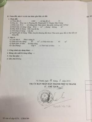 Cần bán gấp căn nhà cấp 4