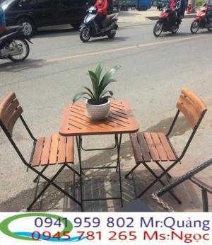 Bàn ghế cafe sân vườn fanxipan giá rẻ